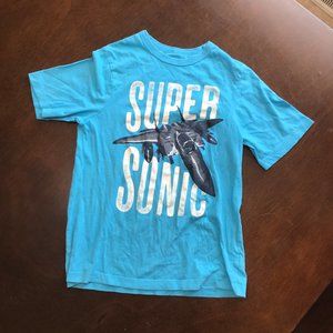 OshKosh B'Gosh Short Sleeve Blue Boys Tshirt